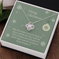 For Her - Evergreen Wishes Love Knot Necklace
