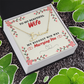 Wife - Biggest Win Signature Name Necklace