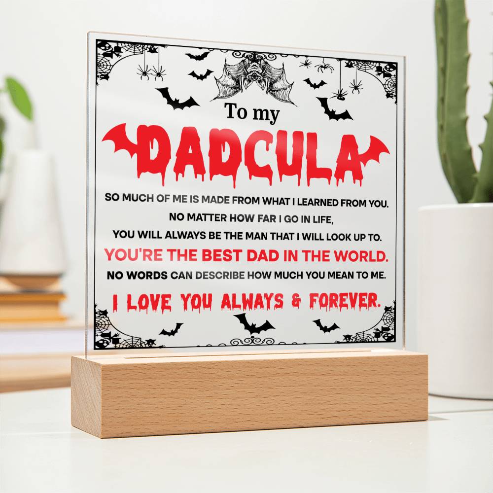 Dad - Dadcula Acrylic Square Plaque