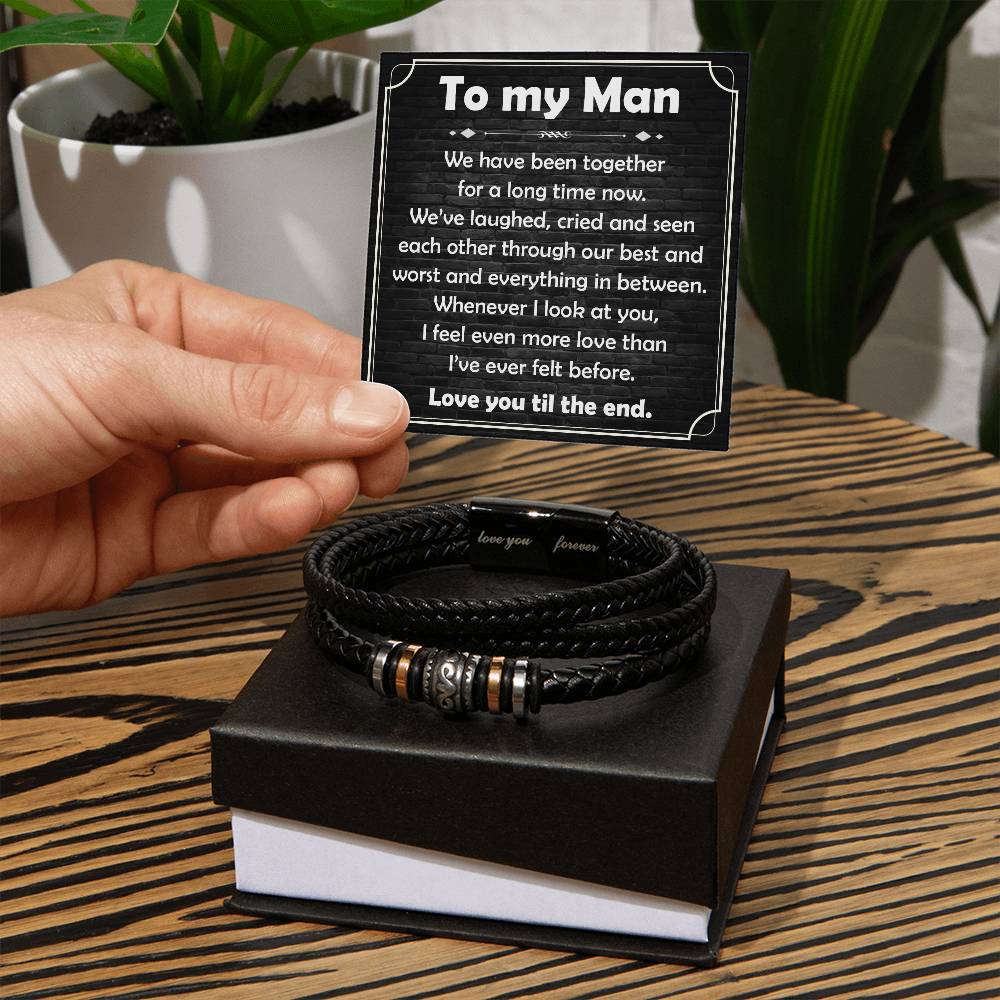 Husband-Been Together Love You Forever Bracelet