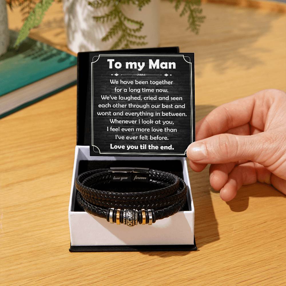 Husband-Been Together Love You Forever Bracelet