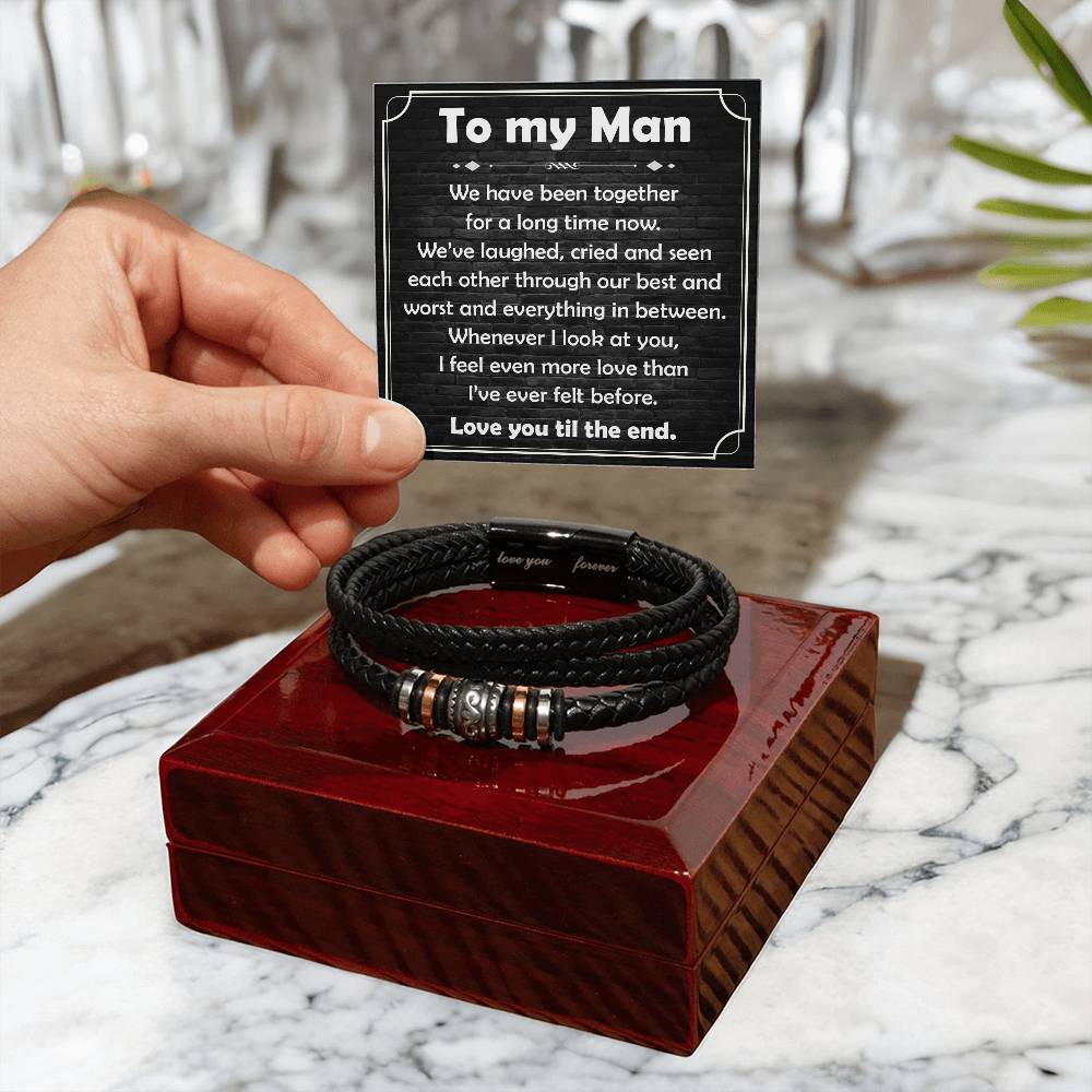 Husband-Been Together Love You Forever Bracelet