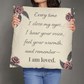 Mom - I Am Loved Classic Pillow