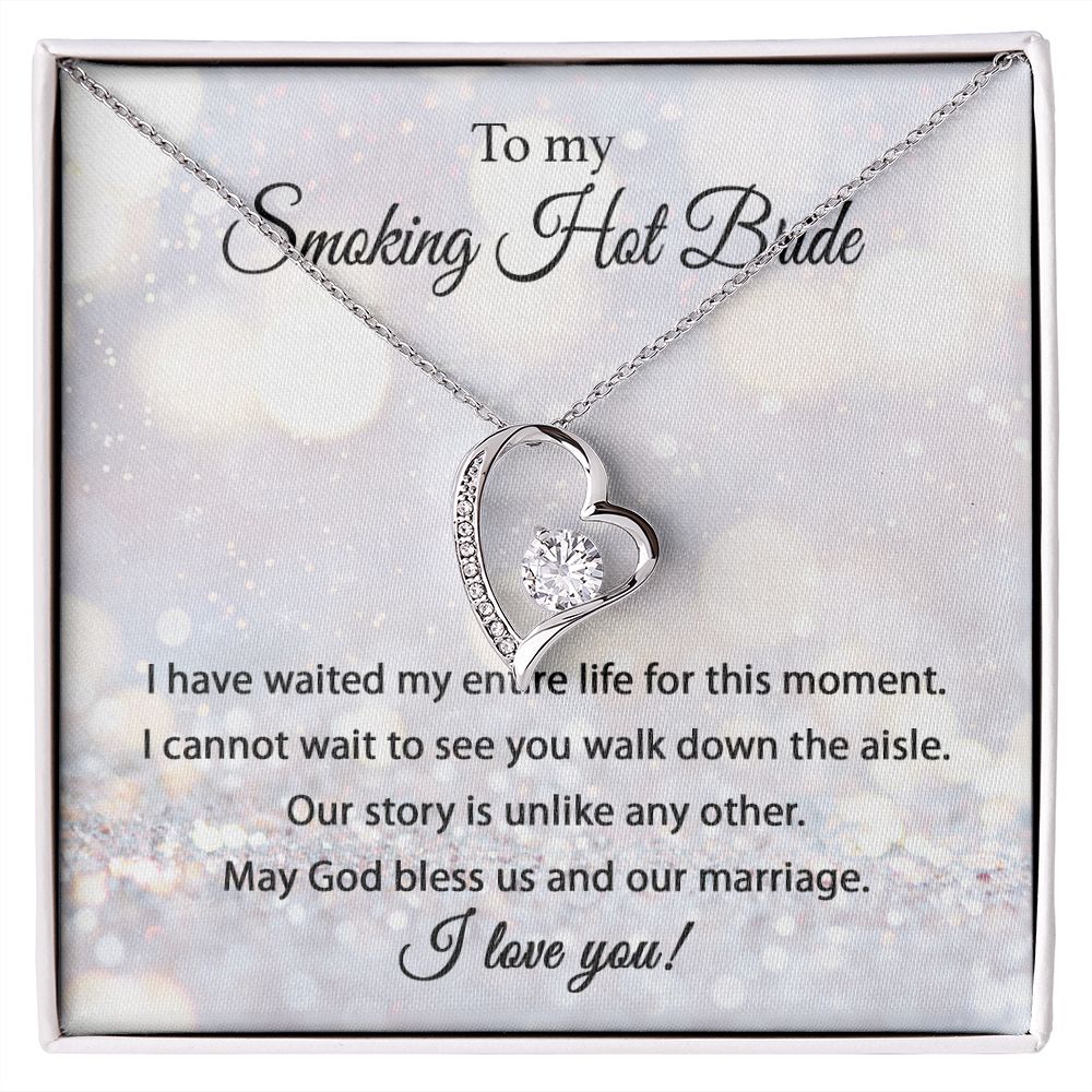 Bride-Smoking Hot Bride Forever Love Necklace