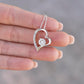Bridesmaid — Side By Side Today Forever Love Necklace
