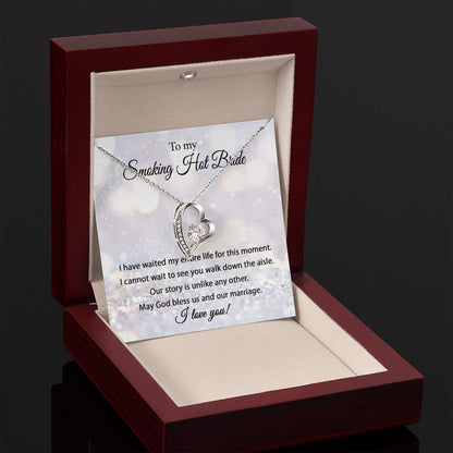 Bride-Smoking Hot Bride Forever Love Necklace