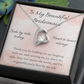 Bridesmaid — Side By Side Today Forever Love Necklace