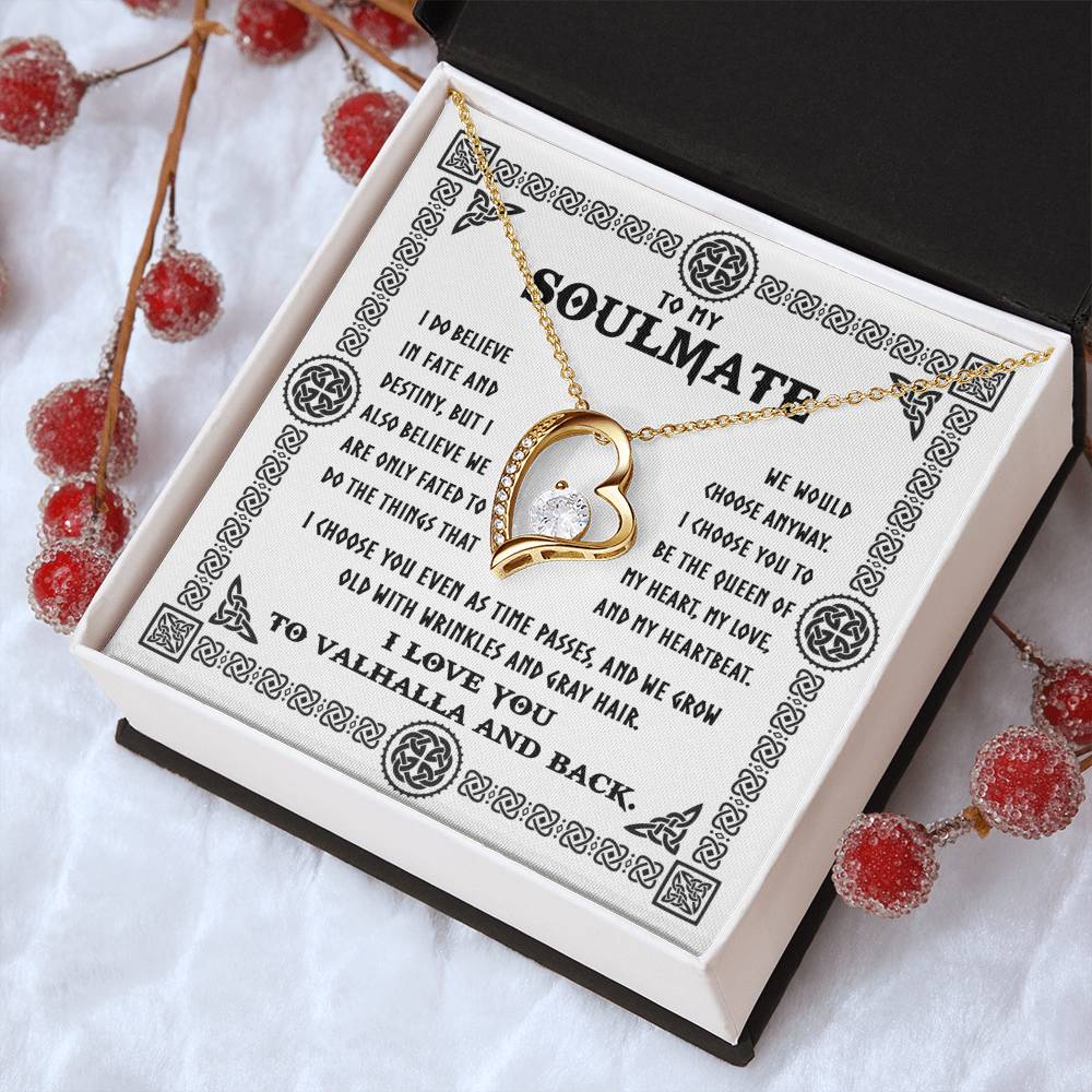 Wife - Gray Hair Forever Love Necklace