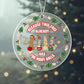Too Many Balls Acrylic Christmas Ornament